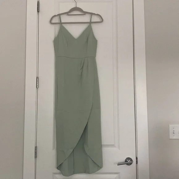 Amazon | Dresses | Never Worn Mint Green Midi Dress From Amazon | Poshmark
